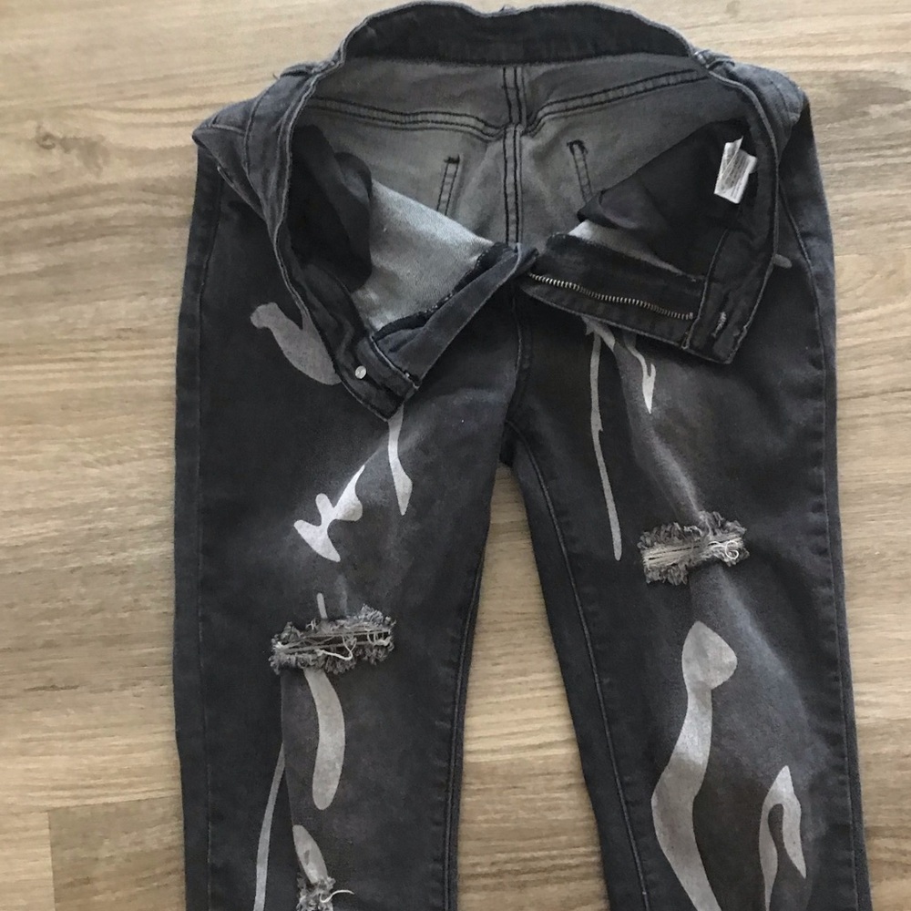 SHEIN Petite Jeans
